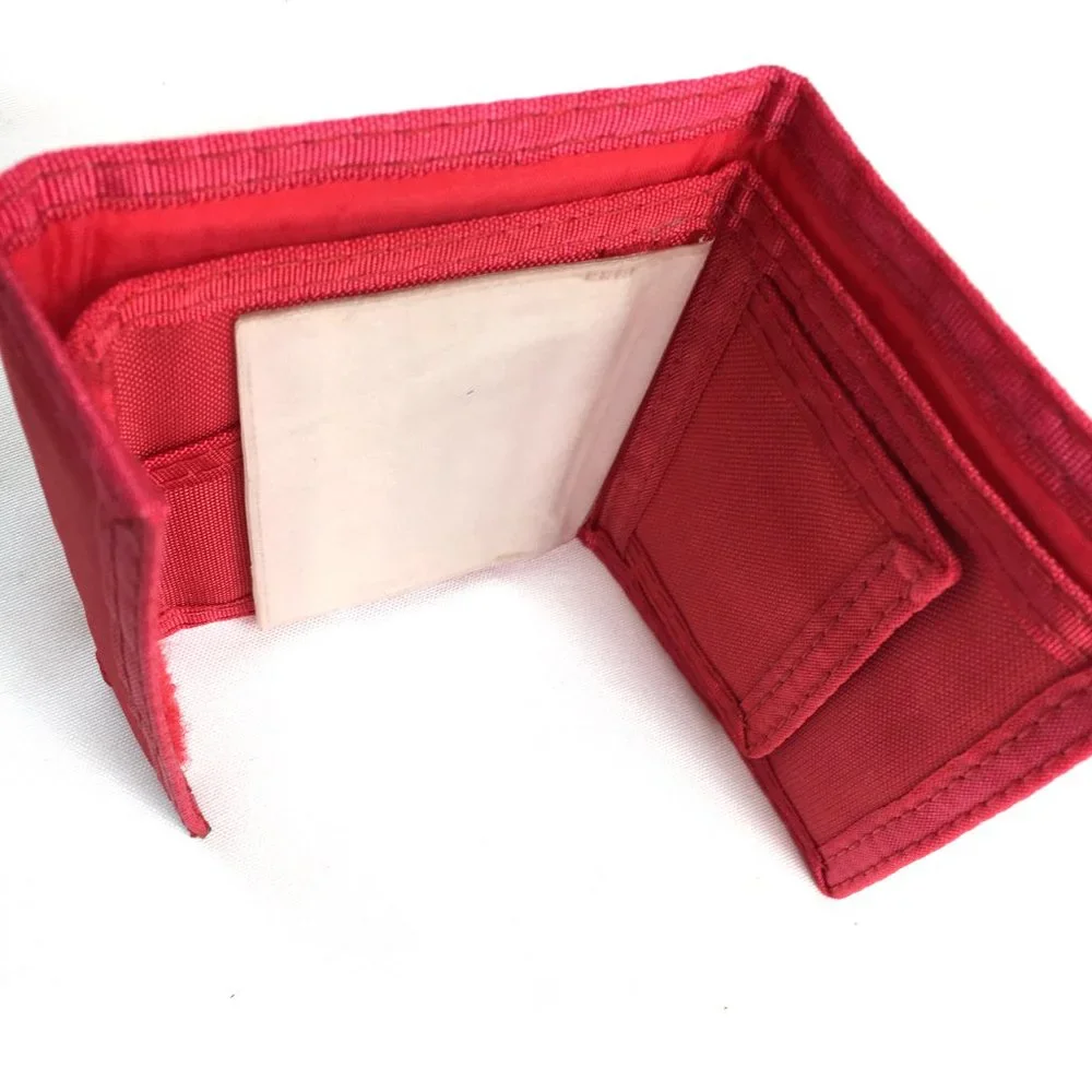 VTG 80'S Journey Nylon Tri Fold Wallet NOS